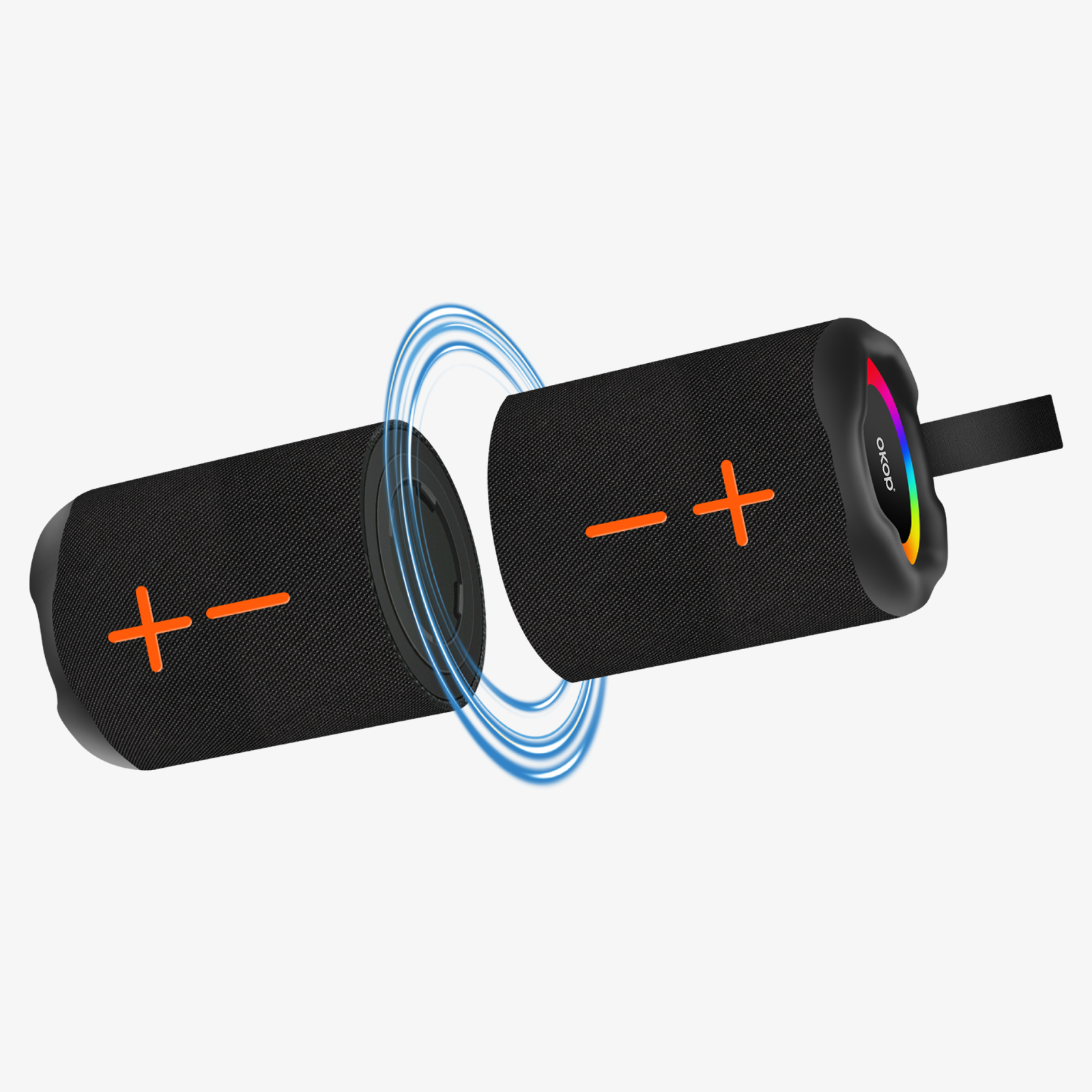 Modular Dual-Unit Bluetooth Speaker