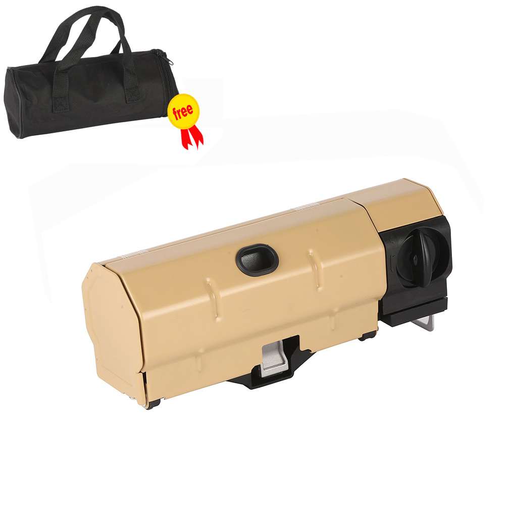 Folding Camp Stove, Three-Burner