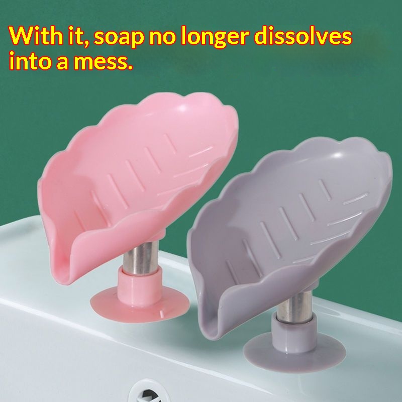 No-Drill Suction Cup Soap Dish