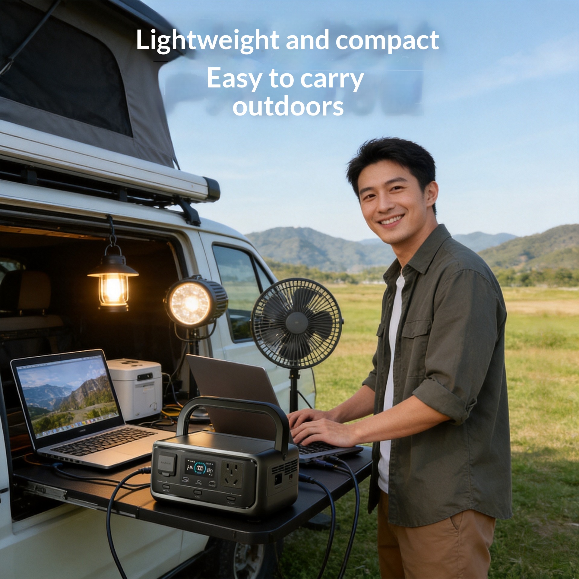 Portable Power Station, High-Capacity