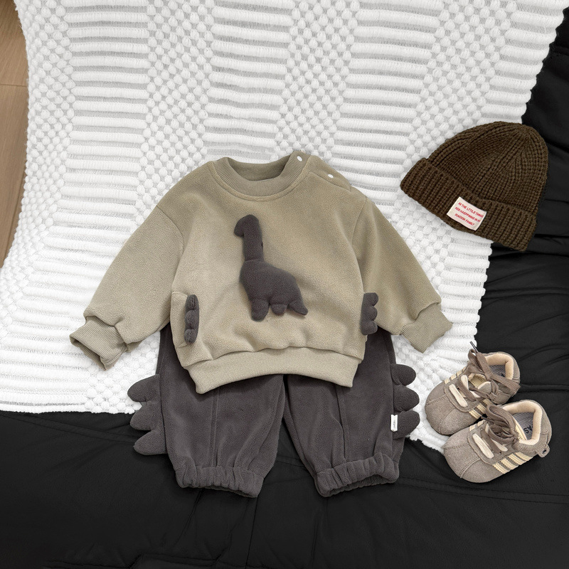 Boys’ Thermal Hoodie and Sweatpants Set