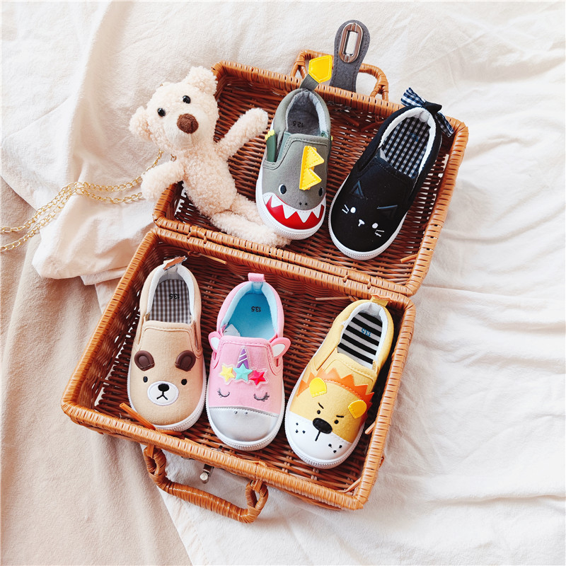 Boys’ Canvas Slip-On Shoes