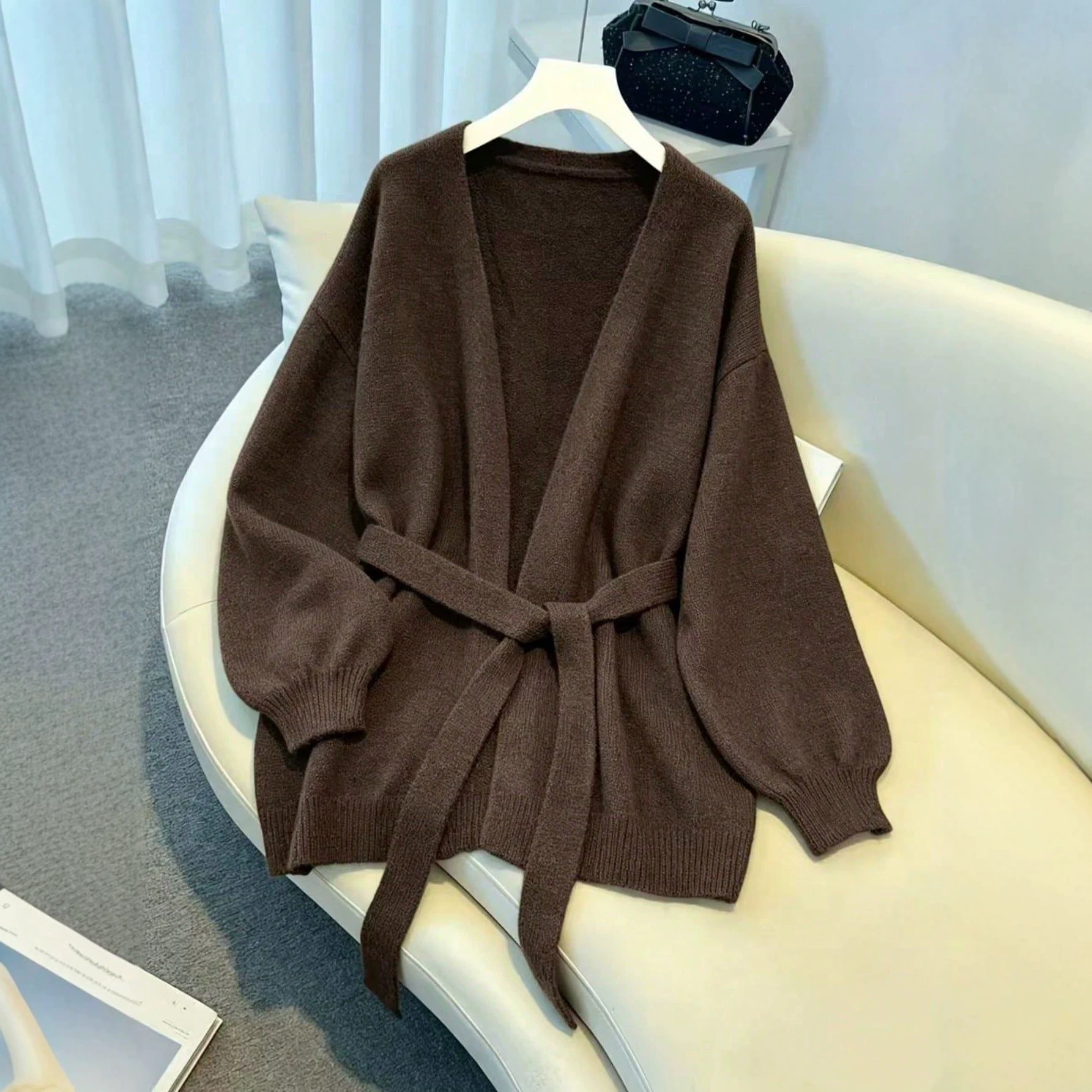 Relaxed Knit Cardigan
